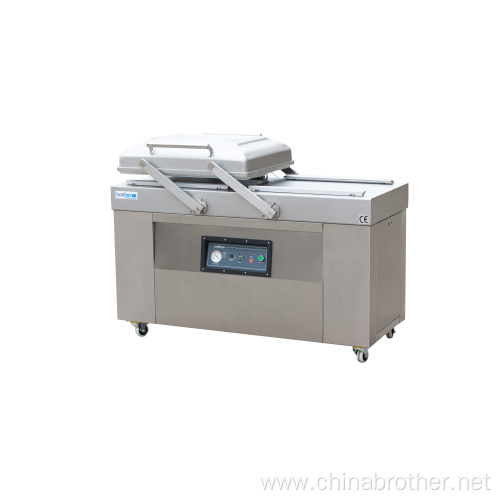 Automatic double-chamber vacuum packing machine